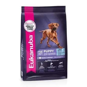 Eukanuba Puppy Large Breed сухой корм для щенков крупных пород