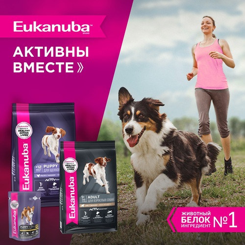 Eukanuba Puppy Medium Breed сухой корм для щенков средних пород