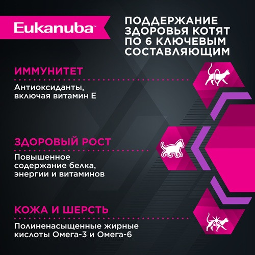 Eukanuba Kitten Healthy Start влажный корм для котят Курица