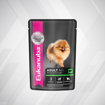 Eukanuba Adult влажный корм для собак всех пород Говядина