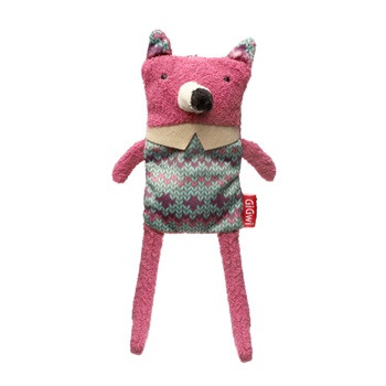 GiGwi игрушка для собак Лисичка со сменными пищалками 19,5 см (85128)