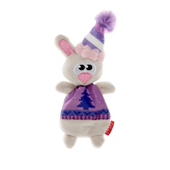 GiGwi игрушка для кошек Зайка со сменной кошачьей мятой 17 см (85147)