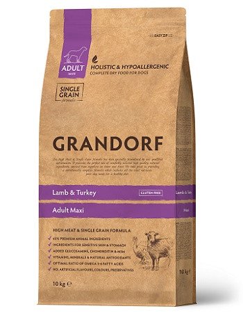 Grandorf Adult Maxi Lamb & Turkey сухой корм для взрослых собак крупных пород