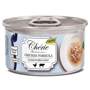 Pettric Cherie Chicken Formula консервы для кошек с курицей и говядиной