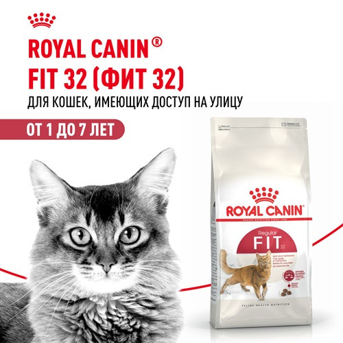 Royal Canin Fit сухой корм для взрослых кошек