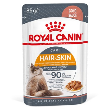 Royal Canin Hair&Skin Care влажный корм для кошек в соусе