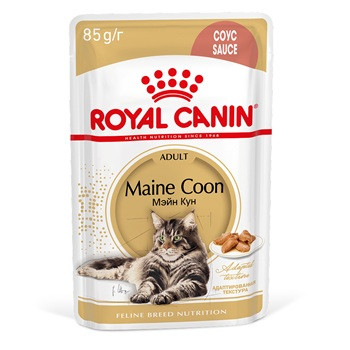 Royal Canin Maine Coon влажный корм для кошек в соусе