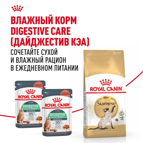 Royal Canin Siamese Adult сухой корм для кошек сиамской породы