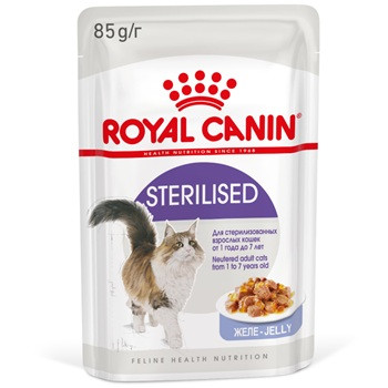 Royal Canin Sterilised влажный корм для кошек в желе