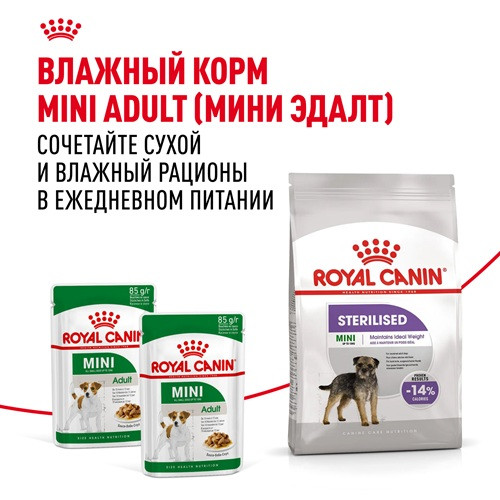 Royal Canin Mini Sterilised сухой корм для собак мелких пород