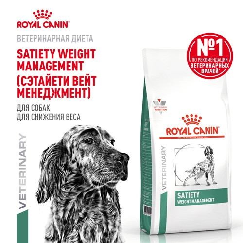 Royal Canin Satiety Weight Management сухой корм для собак при ожирении