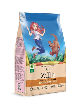 Zillii Adult All Breed сухой корм для собак всех пород Индейка с ягненком