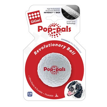 GiGwi игрушка для собак Мяч Pop Pals 6 см (85028)