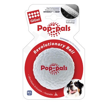 GiGwi игрушка для собак Мяч Pop Pals 7 см (85029)