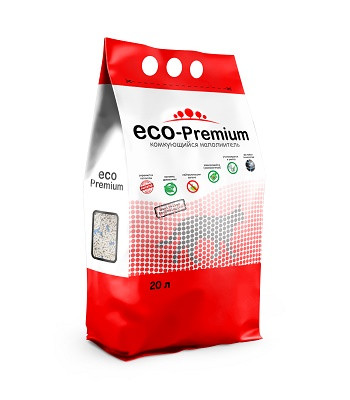 ECO-Premium Blue комкующийся древесный наполнитель