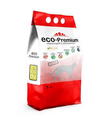 ECO-Premium Ромашка комкующийся древесный наполнитель