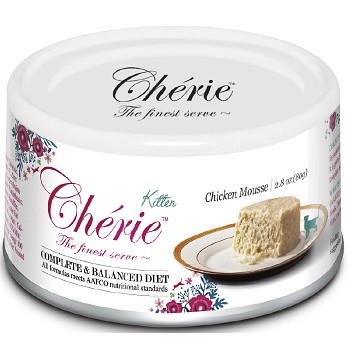 Pettric Cherie Complete & Balanced Diet мусс для котят с курицей