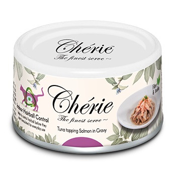 Pettric Cherie Hairball Formula консервы для кошек Тунец с лососем в соусе