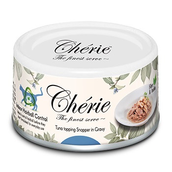 Pettric Cherie Hairball Formula консервы для кошек Тунец с люцианом в соусе