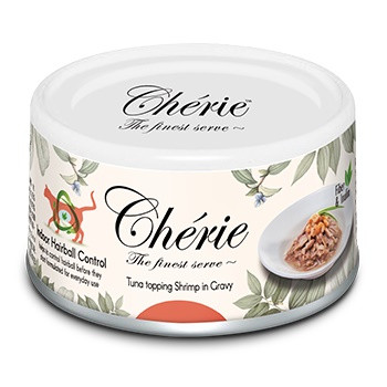 Pettric Cherie Hairball Formula консервы для кошек Тунец с креветкой в соусе