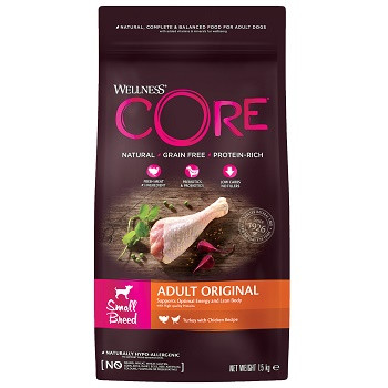 Core Small Breed Original сухой корм для собак мелких пород с индейкой