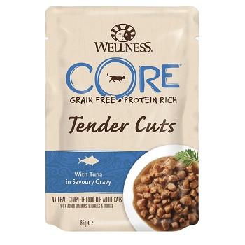 Core Tender Cuts пауч для кошек из тунца в виде нарезки в соусе