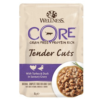 Core Tender Cuts пауч для кошек из индейки с уткой в виде нарезки в соусе